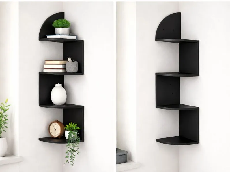 Étagère d’angle modulaire – Design moderne