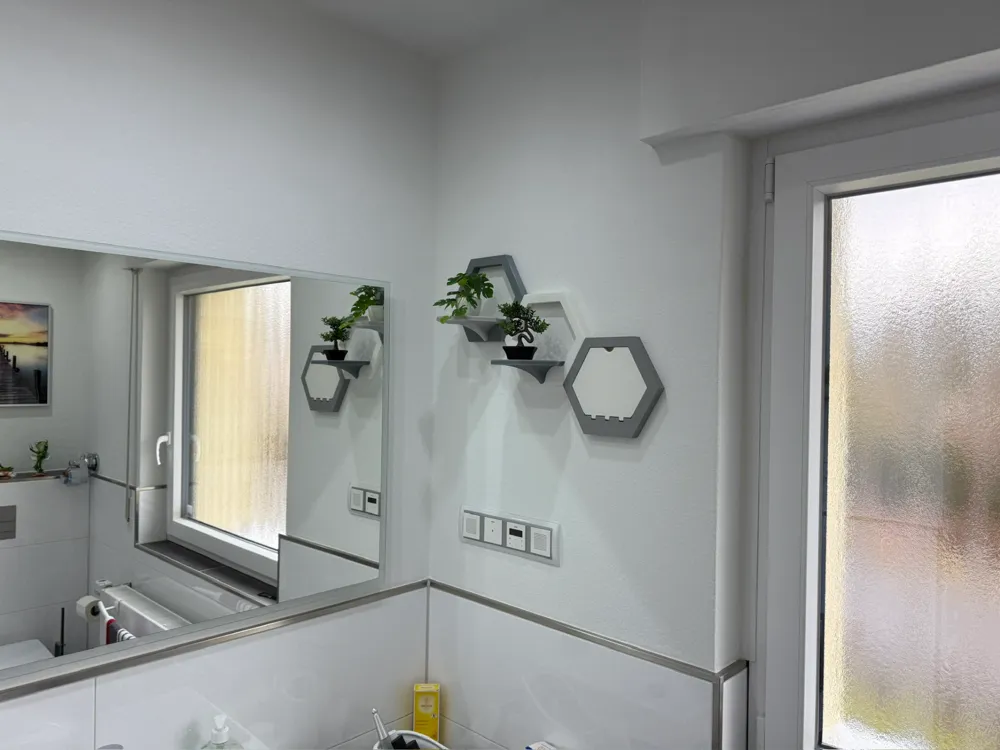 Étagères murales pliables – Lot de 3