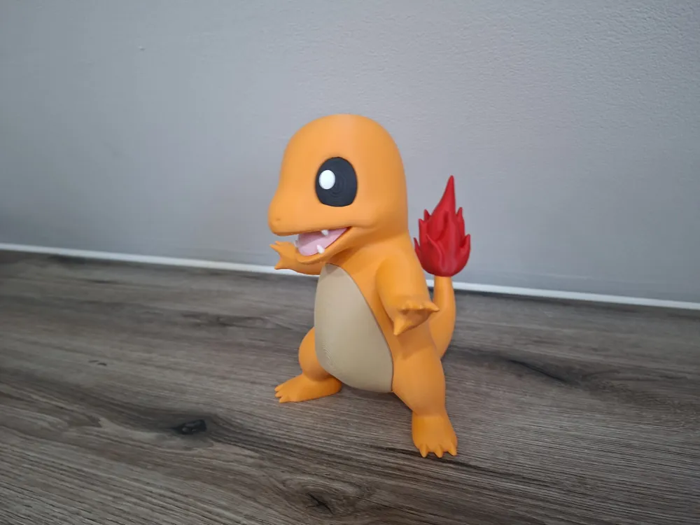 Salamèche – Figurine 3D Décorative 20 cm