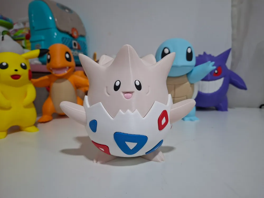 Togepi – Figurine 3D Décorative 15 cm