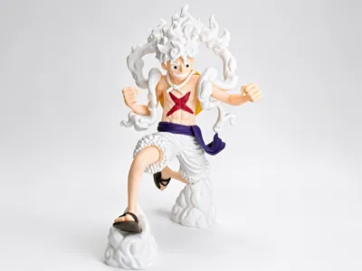 Luffy Gear 5 – Figurine 3D Décorative 24 cm