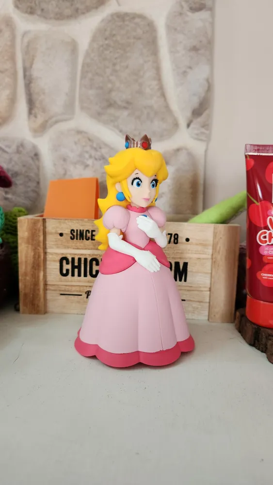 Princesse Peach – Figurine 3D Multicolore 23,6 cm