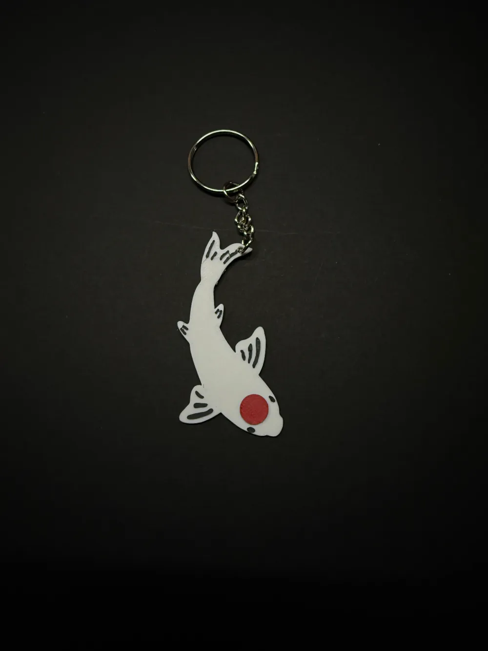 Porte-clés Carpe Koï Tancho – Impression 3D