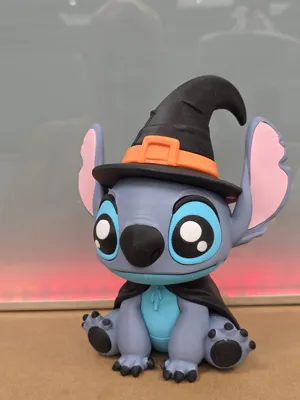 Stitch-halloween – Figurine 3D Multicolore 18 cm